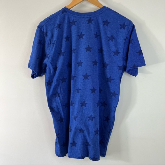 Women’s Star Print Unisex American Woman Graphic T-shirt Size M - Picture 2 of 4